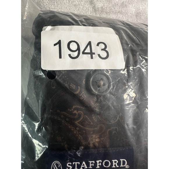 Stafford Essentials Blazer Mens 54 Long Brown Corduroy Sport Coat Big & Tall - Picture 13 of 13